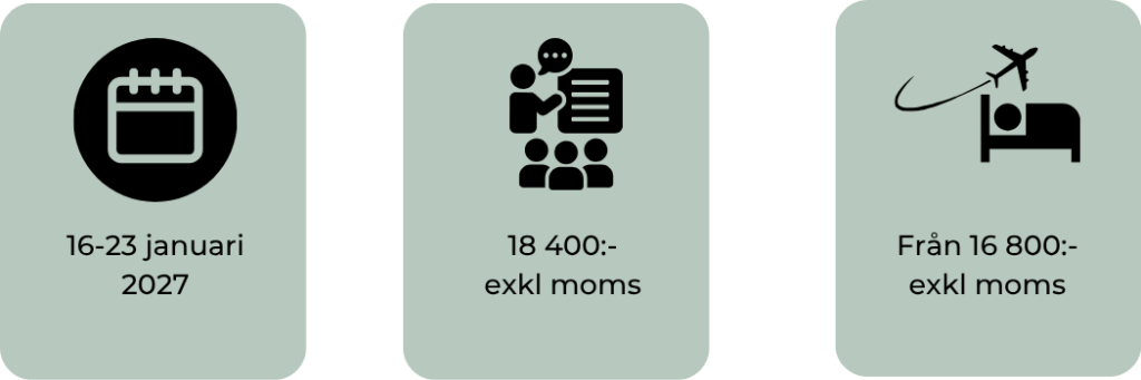 Datum och pris Santa Cruz de Tenerife